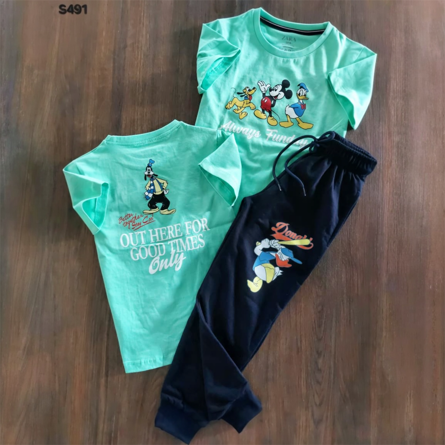 ZARA Boys Premium Cotton Coord Set