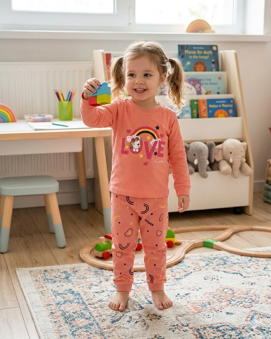 PRIMARK Premium Girls’ Long Sleeve Lounge Set