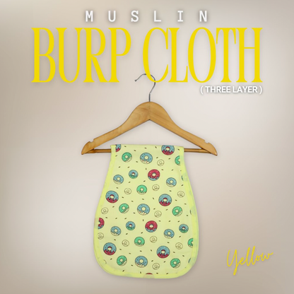 Muslin 3-Layer Burp Cloth