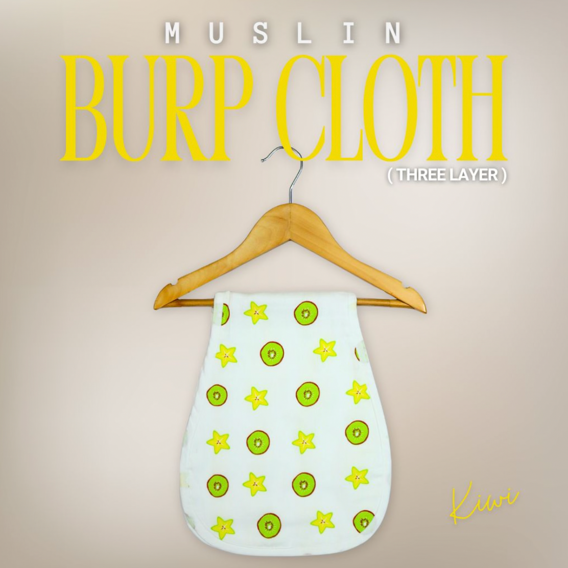 Muslin 3-Layer Burp Cloth