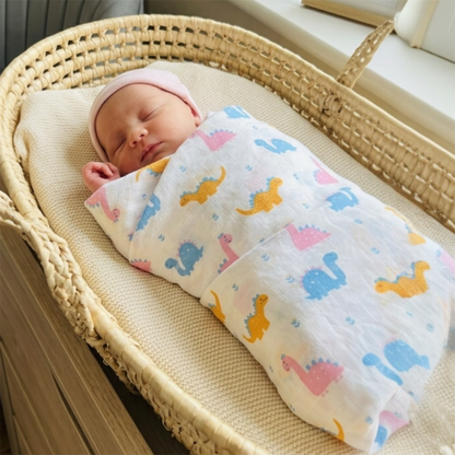 Muslin Baby Swaddle - 100% Organic Cotton