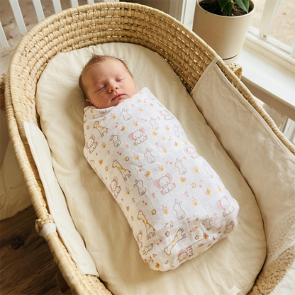 Muslin Baby Swaddle - 100% Organic Cotton