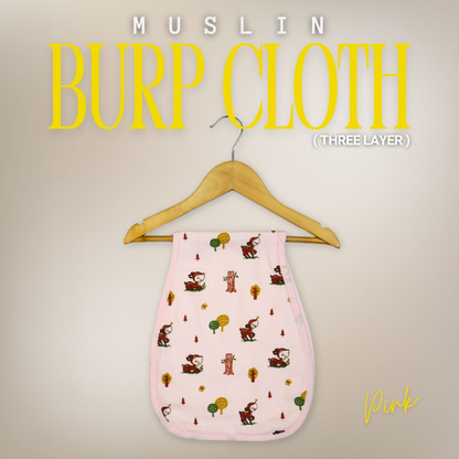 Muslin 3-Layer Burp Cloth
