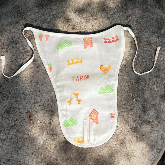 Premium Organic Muslin Cotton Knot-Style Cloth Nappy