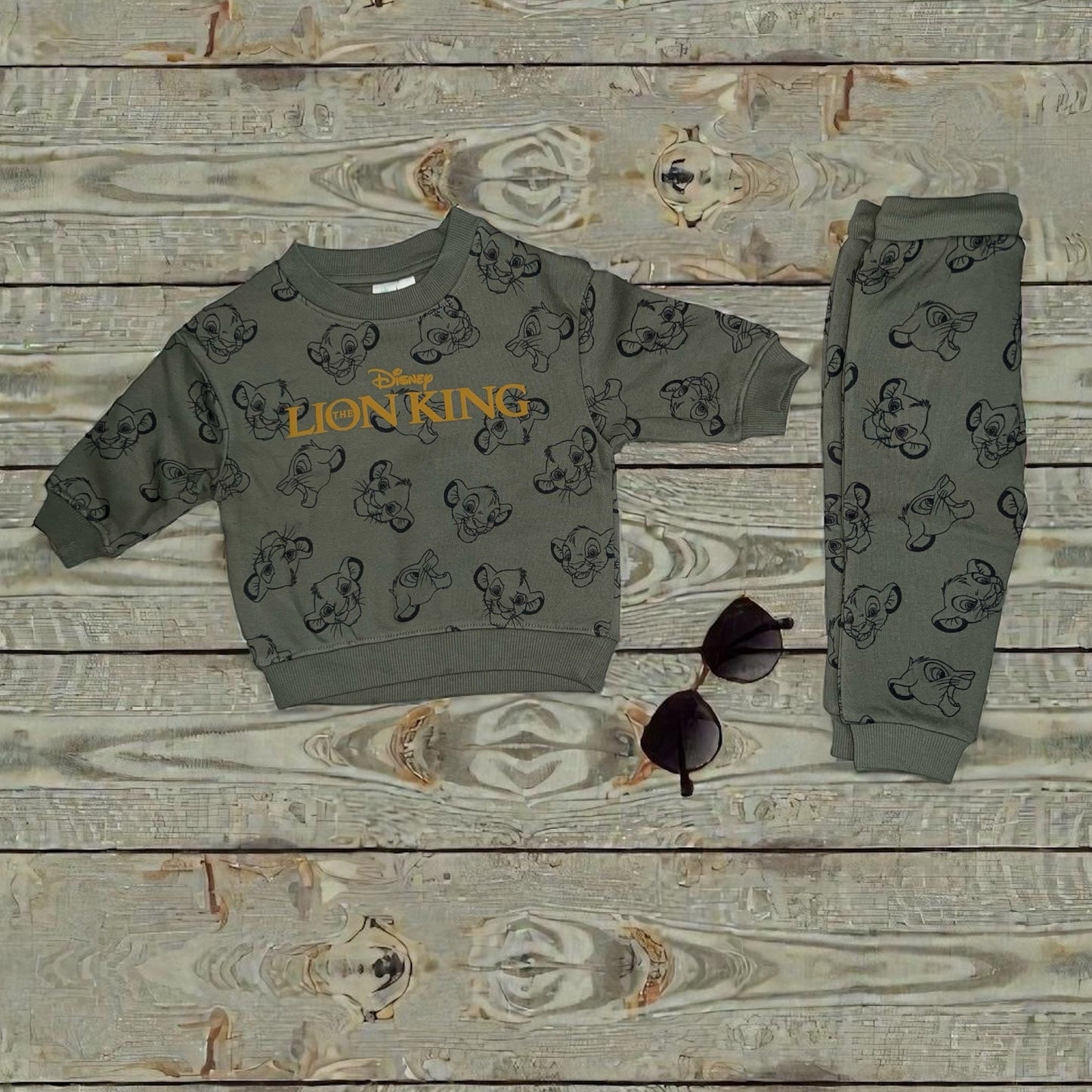 Winter fleece fabric set